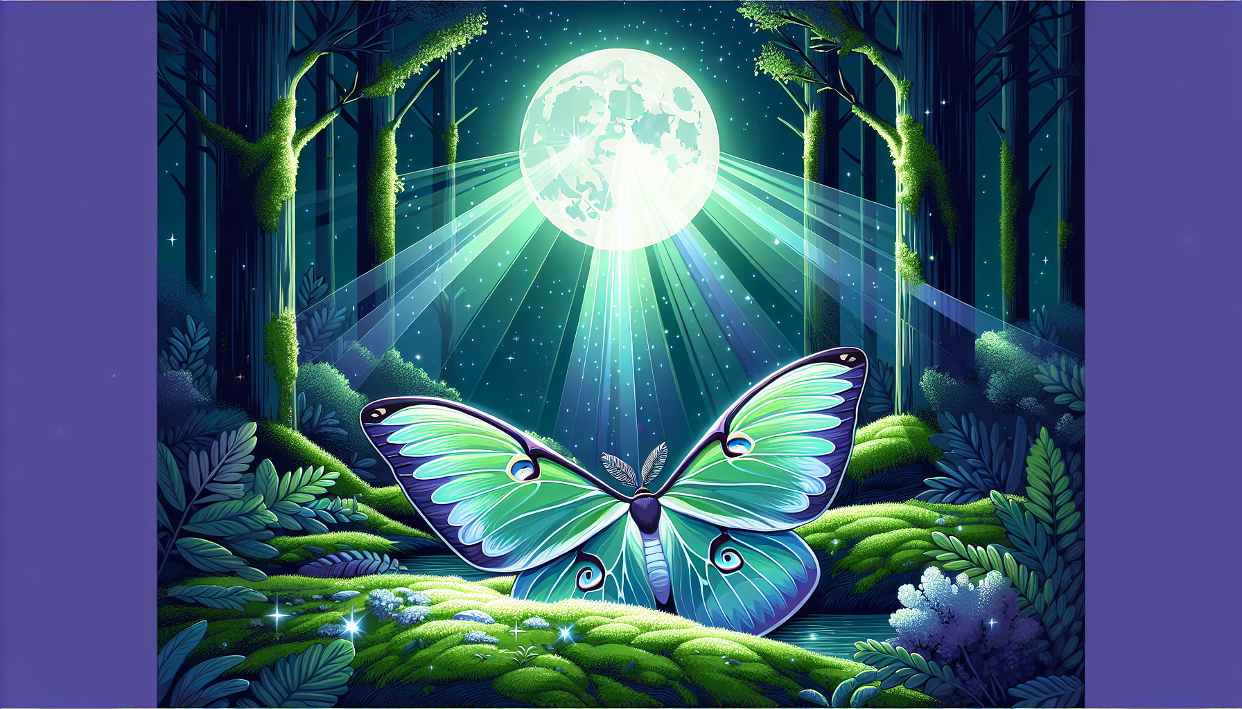 Mystical Luna Moth: A Symbol Of Transformation And Beauty